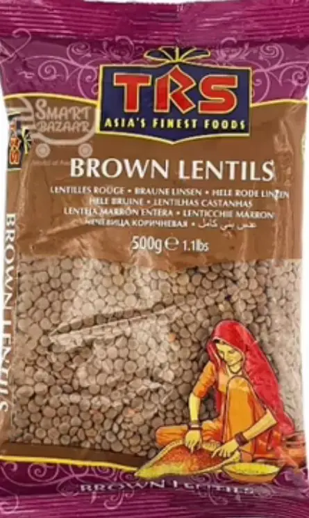 TRS Brown Lentils (Masoor) 1 kg
