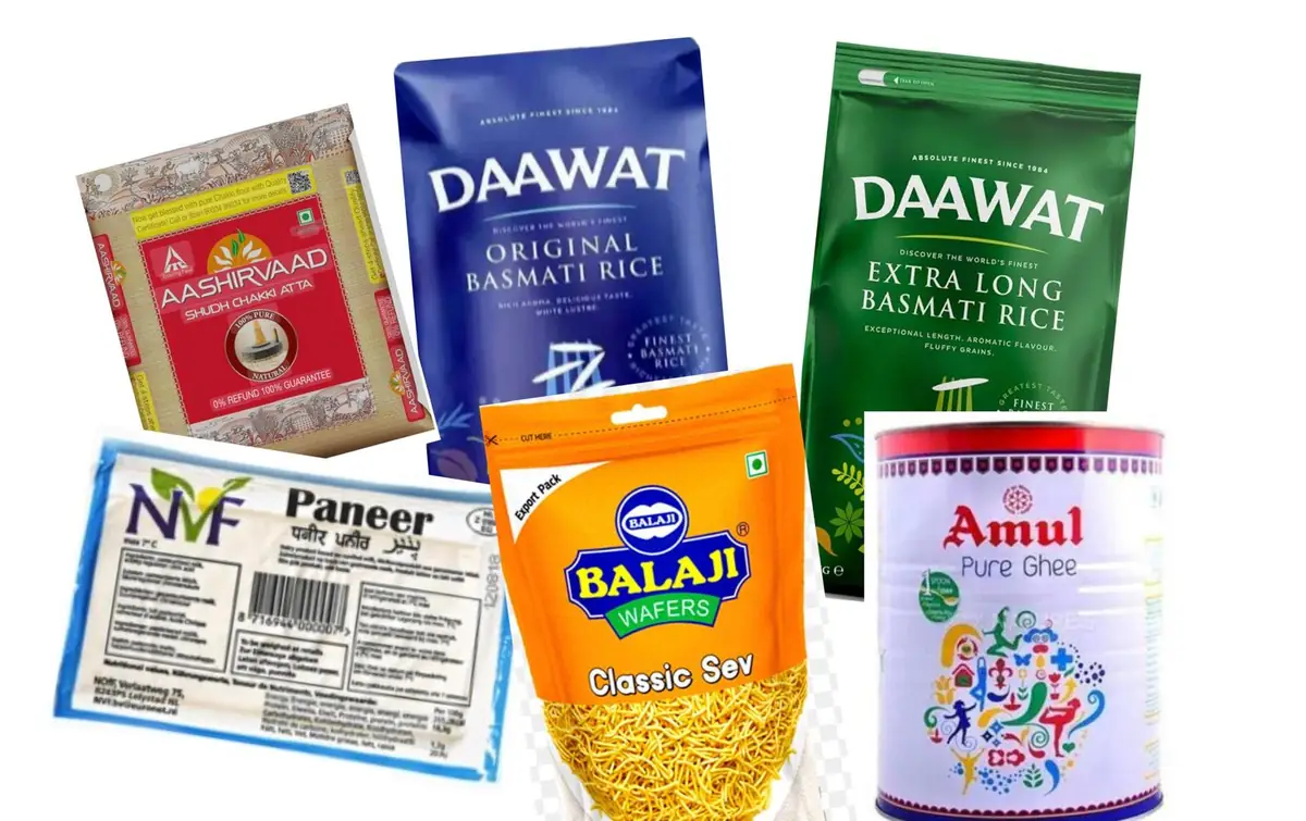 Assortment of authentic Indian spices